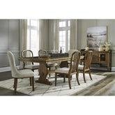 Sturlayne Dining Set in Light Brown | Signature Design by Ashley